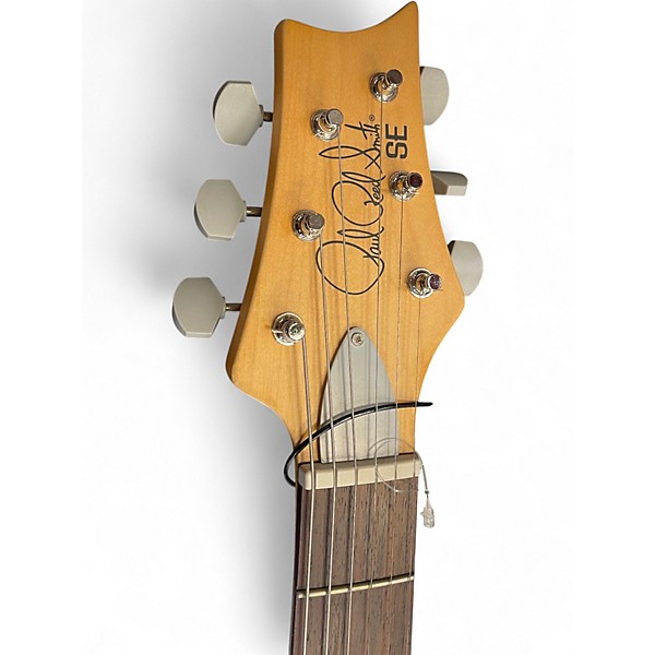 Used PRS SE Silver Sky Pink Solid Body Electric Guitar