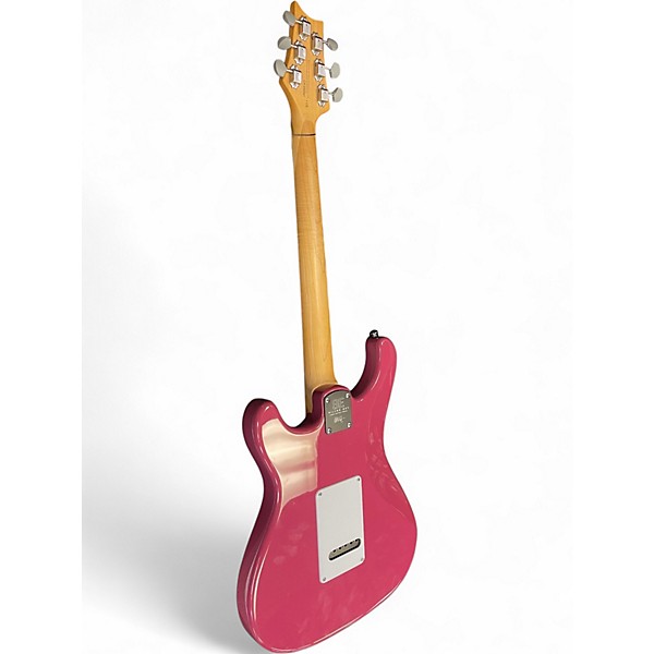 Used PRS SE Silver Sky Pink Solid Body Electric Guitar
