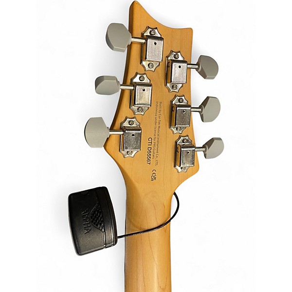 Used PRS SE Silver Sky Pink Solid Body Electric Guitar