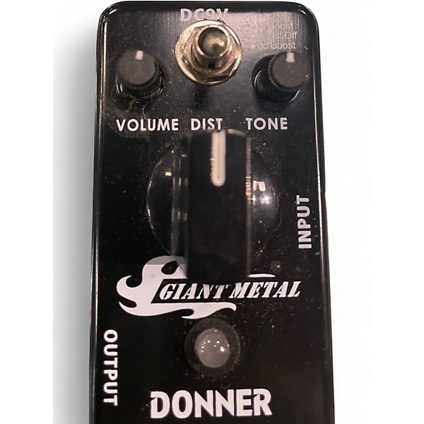 Used Donner GIANT METAL Effect Pedal