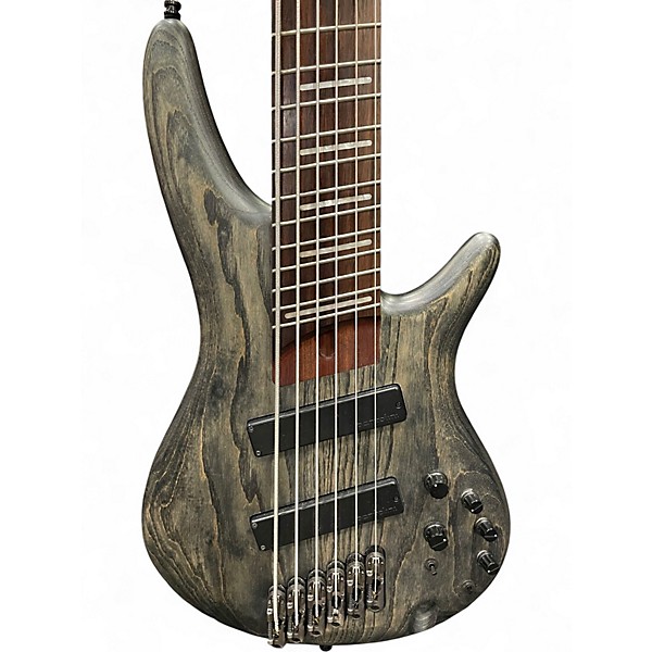 Used Ibanez SRFF806 BLACK Electric Bass Guitar