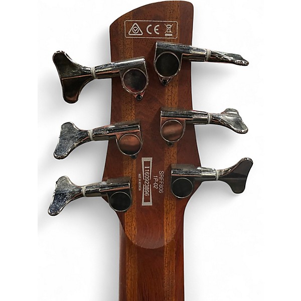 Used Ibanez SRFF806 BLACK Electric Bass Guitar