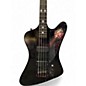 Used 2002 Gibson BLACKBIRD WORN BLACK Electric Bass Guitar