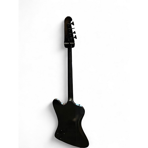 Used 2002 Gibson BLACKBIRD WORN BLACK Electric Bass Guitar