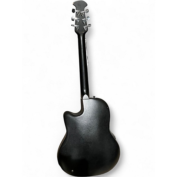 Used Ovation CC057 Black Acoustic Electric Guitar