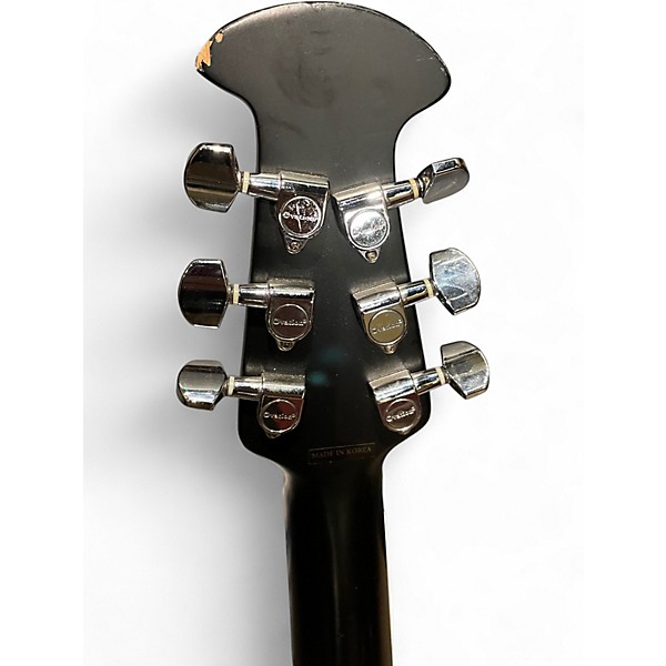 Used Ovation CC057 Black Acoustic Electric Guitar