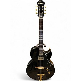 Used Epiphone ZEPHYR Ebony Hollow Body Electric Guitar