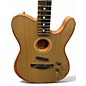 Used Fender American Acoustasonic Telecaster Natural Acoustic Electric Guitar