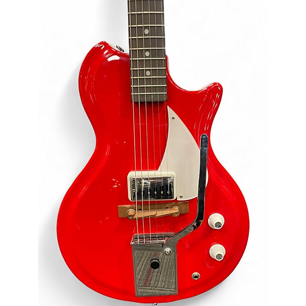 Used Supro AMERICANA SERIES BELMONT VIBRATO 1572VPR RED Solid Body Electric Guitar