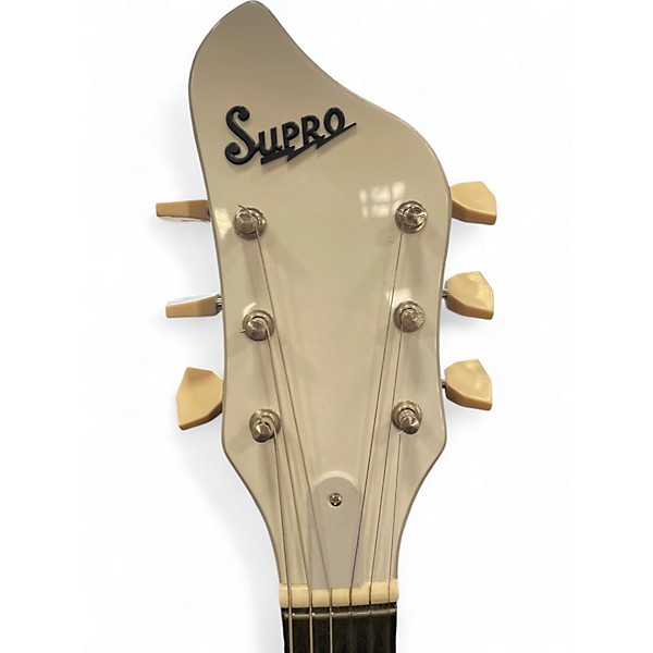 Used Supro AMERICANA SERIES BELMONT VIBRATO 1572VPR RED Solid Body Electric Guitar