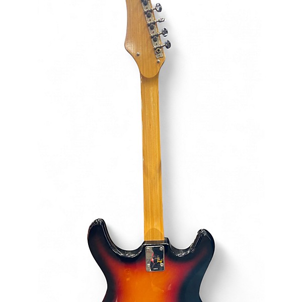 Vintage 1960s Silvertone 1440 BURST Solid Body Electric Guitar