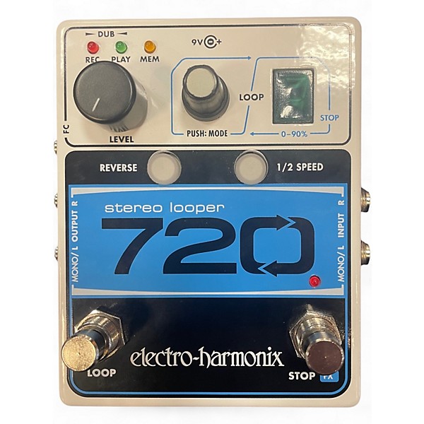Used Electro-Harmonix 720 Stereo Looper Pedal