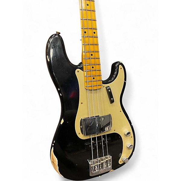 Used 2024 Fender Custom Shop LTD 59 P Bass Black Relic Electric Bass Guitar