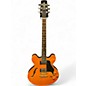 Used Hamer Echotone FM Trans Amber Hollow Body Electric Guitar thumbnail