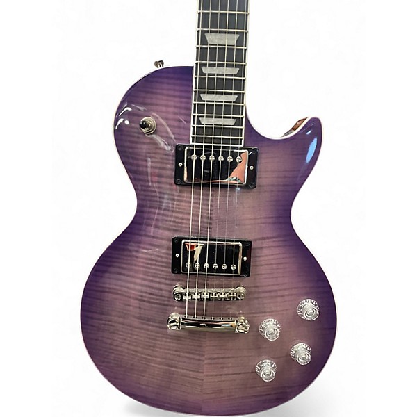 Used Epiphone les paul modern figured purple burst Solid Body Electric Guitar