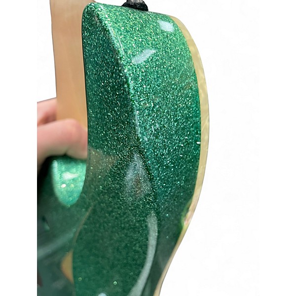 Used Ibanez RG421MSP Mint Sparkle Solid Body Electric Guitar