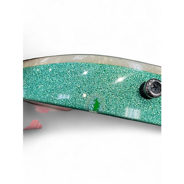 Used Ibanez RG421MSP Mint Sparkle Solid Body Electric Guitar