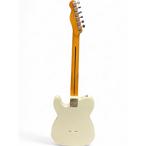 Used Squier Classic Vibe 70s Thinline Telecaster Olympic White Hollow Body Electric Guitar