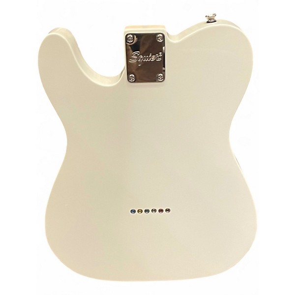 Used Squier Classic Vibe 70s Thinline Telecaster Olympic White Hollow Body Electric Guitar