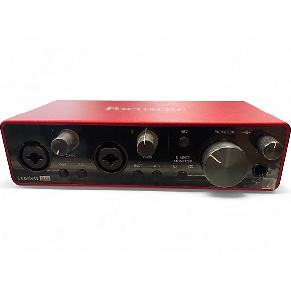 Used Focusrite Scarlett 2i2 Audio Interface