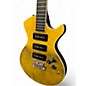 Used Stagg SVY NASHDLX FSB Black and Yellow Solid Body Electric Guitar