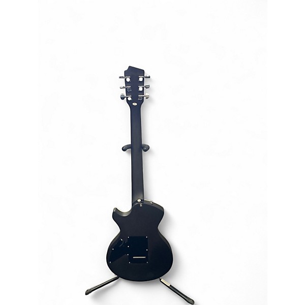 Used Stagg SVY NASHDLX FSB Black and Yellow Solid Body Electric Guitar