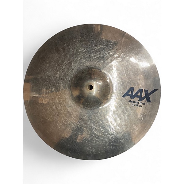 Used SABIAN 14in AAX MEDIUM HATS Cymbal