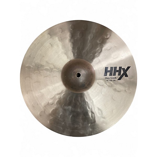 Used SABIAN 14in HHX THIN CRASH Cymbal