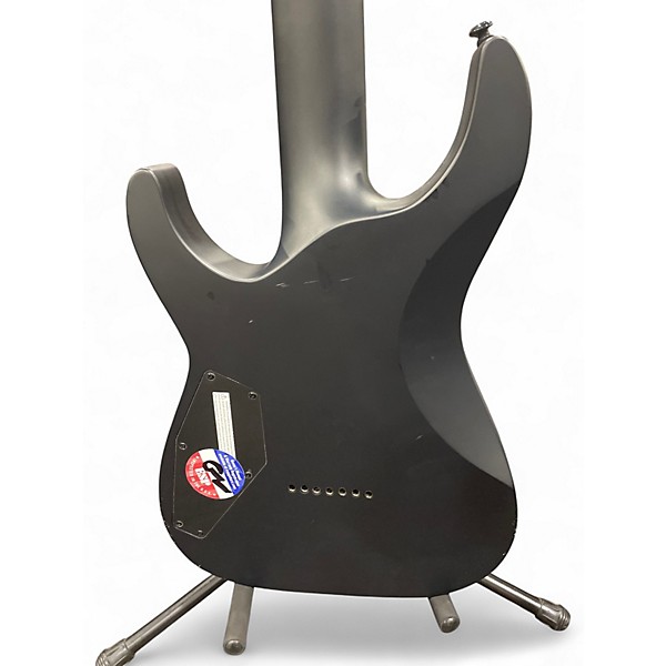 Used Ltd BLACK METAL Satin Black Solid Body Electric Guitar