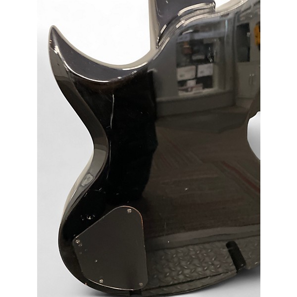 Used Washburn WI64 Black Solid Body Electric Guitar