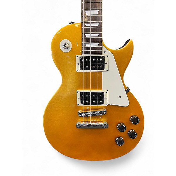 Used Elite LP STYLE Gold Solid Body Electric Guitar