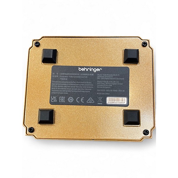 Used Behringer Centaur Overdrive Effect Pedal