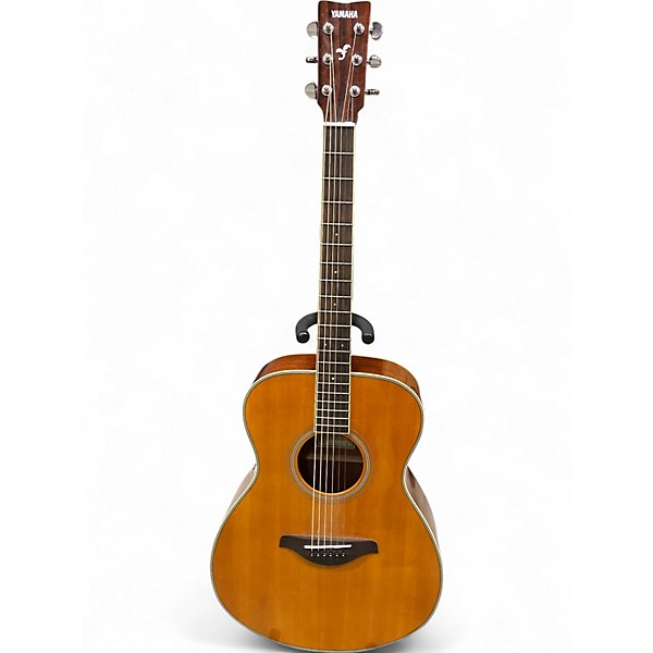 Used Yamaha FSTA TransAcoustic Concert Vintage Natural Acoustic Electric Guitar