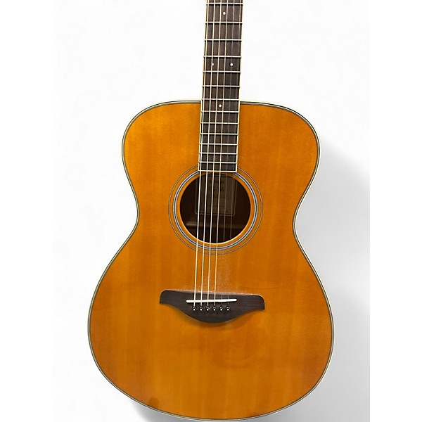Used Yamaha FSTA TransAcoustic Concert Vintage Natural Acoustic Electric Guitar