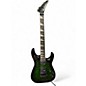 Used Jackson JS32Q TRANSPARENT GREEN Solid Body Electric Guitar thumbnail