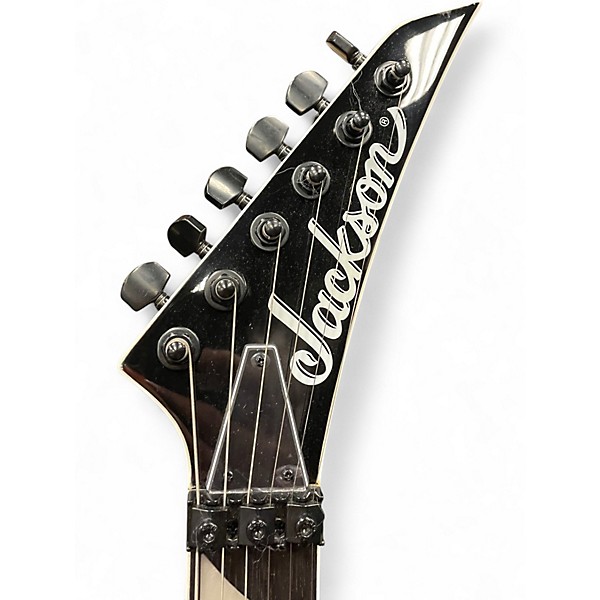 Used Jackson JS32Q TRANSPARENT GREEN Solid Body Electric Guitar