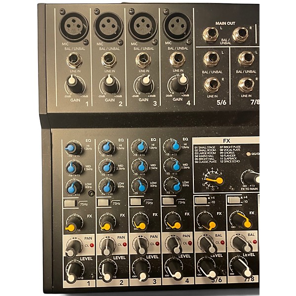 Used Mackie MIX12FX Powered Mixer
