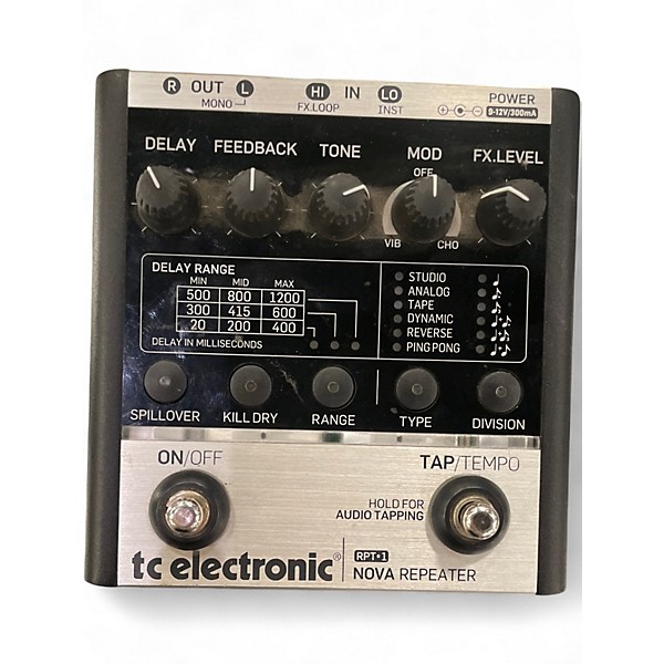Used TC Electronic Nova Repeater Effect Pedal