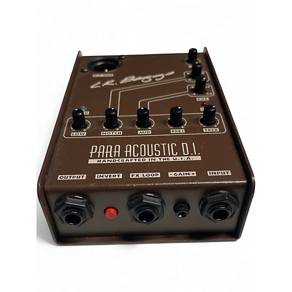 Used LR Baggs Para Acoustic DI Direct Box Pre With EQ Direct Box