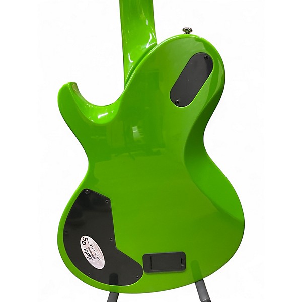 Used Schecter Guitar Research SOLO 6 KENNY HICKEY Slime Green Baritone Guitars