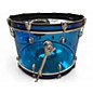 Used 2016 Ludwig 6 Piece Vistalite Blue Drum Kit