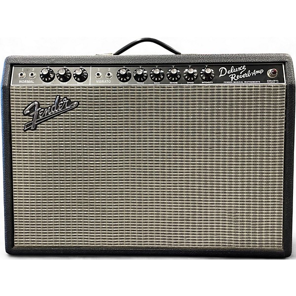 Used Fender 65 Deluxe Reverb Tube Guitar Combo Amp