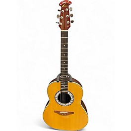 Used Ovation 1312 Natural Acoustic Guitar
