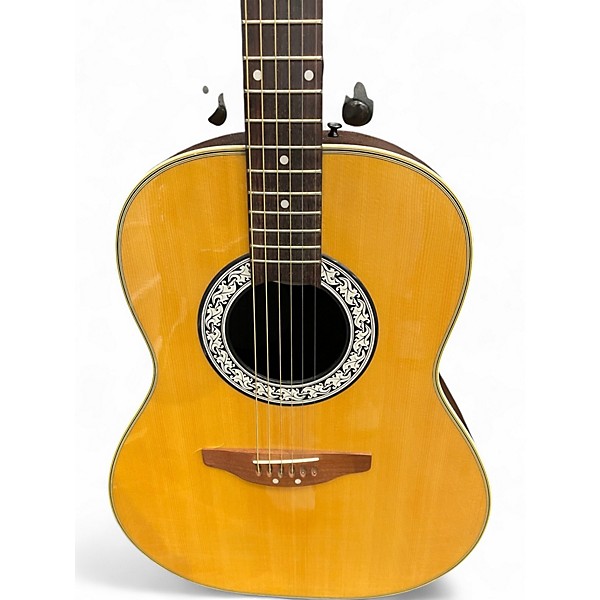 Used Ovation 1312 Natural Acoustic Guitar