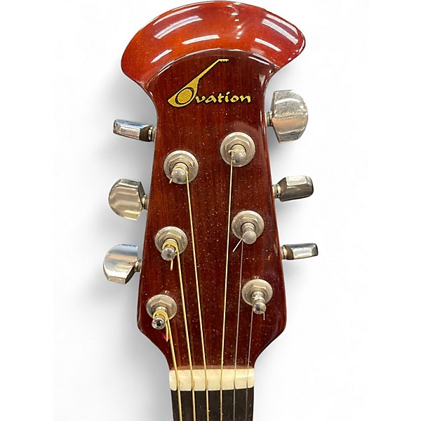 Used Ovation 1312 Natural Acoustic Guitar