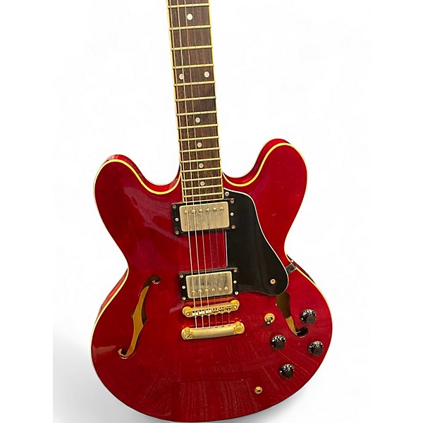 Used Cort semi hollow red Hollow Body Electric Guitar