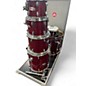 Used Mapex 6 Piece M SERIES CHERRY RED Drum Kit
