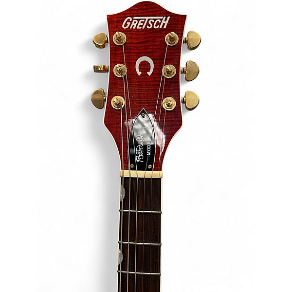 Used Gretsch Guitars 6120JR2 Orange Hollow Body Electric Guitar