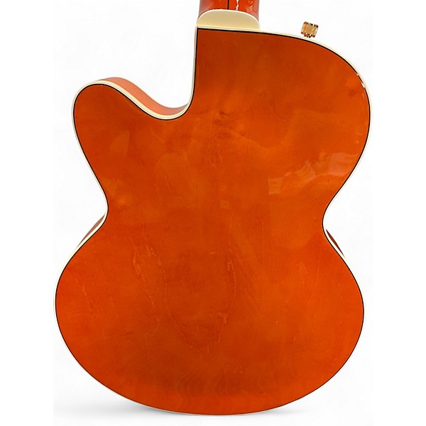 Used Gretsch Guitars 6120JR2 Orange Hollow Body Electric Guitar