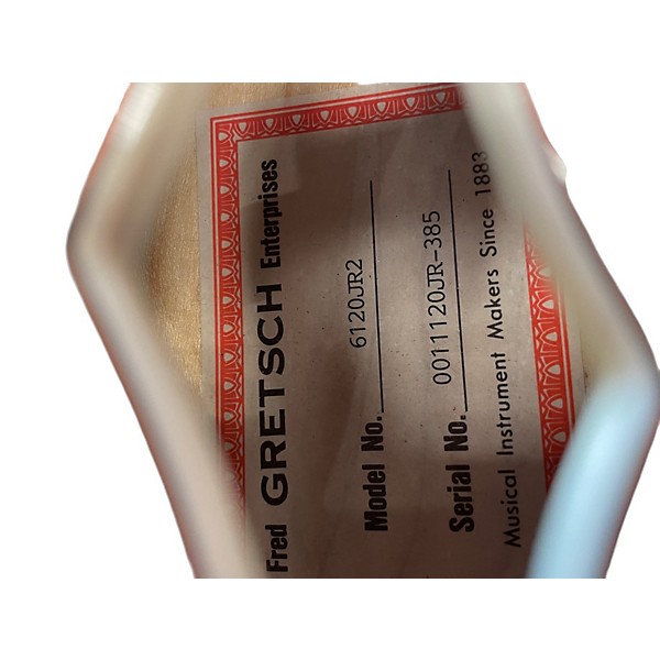 Used Gretsch Guitars 6120JR2 Orange Hollow Body Electric Guitar